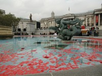 Silence at the Square event at Trafalgar Square